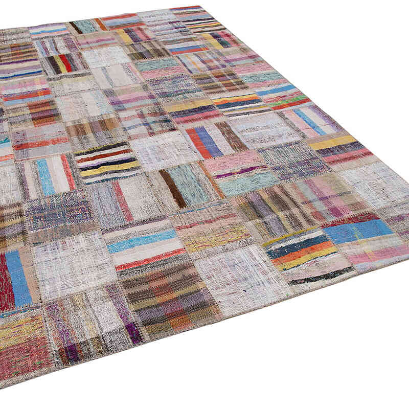 Patchwork Kilim Rug - 6' 9" x 9' 9" (81" x 117") - K0058479