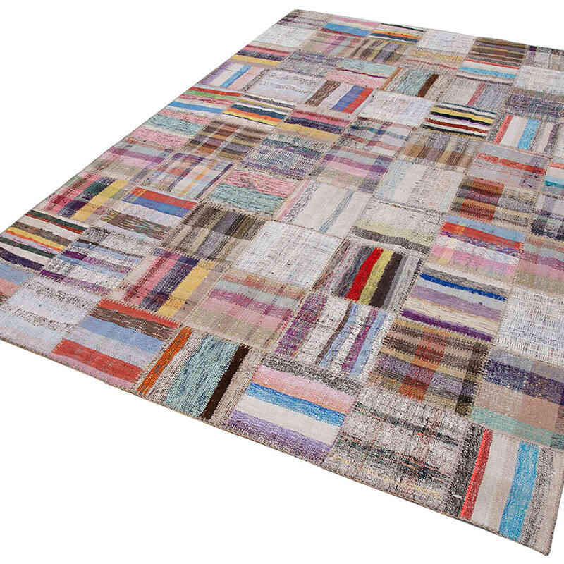 Patchwork Kilim Rug - 6' 9" x 9' 9" (81" x 117") - K0058479