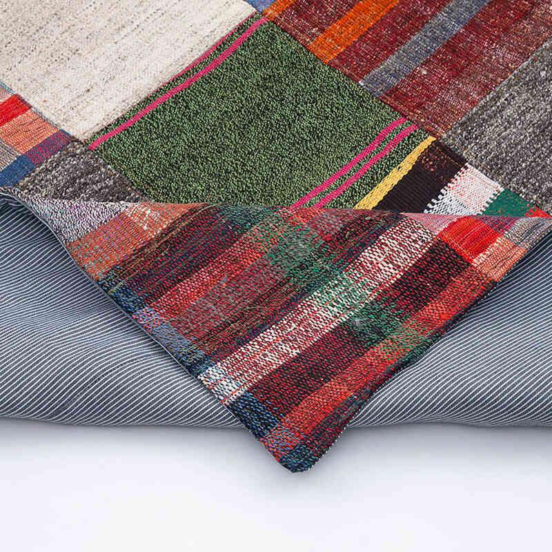 Patchwork Kilim Rug - 7' 10" x 10' 9" (94" x 129") - K0058487
