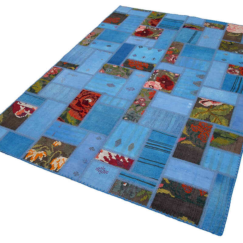 Alfombra Kilim De Retazos - 168 cm x 234 cm - K0058495