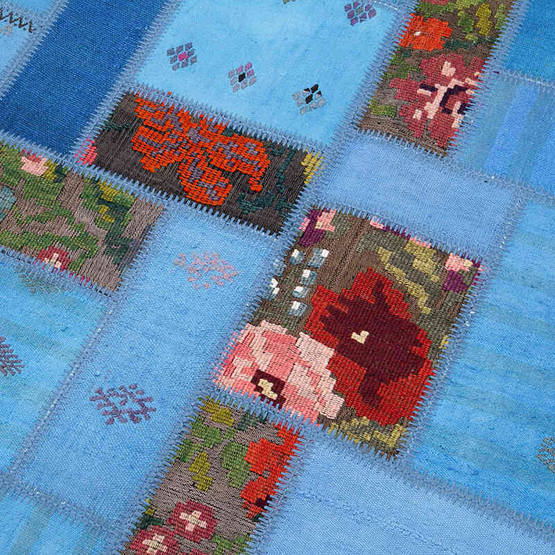 Alfombra Kilim De Retazos - 168 cm x 234 cm - K0058495