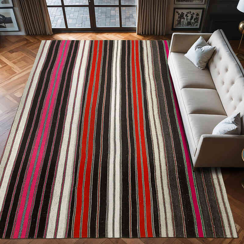 Patchwork Kilim Rug - 8' 6" x 12' 8" (102" x 152") - K0058501