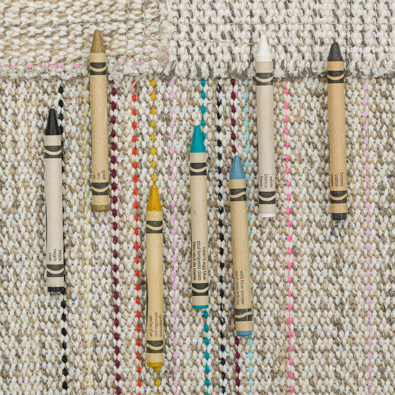 Beige Alfombra Kilim De Retazos - 316 cm x 408 cm - K0058521