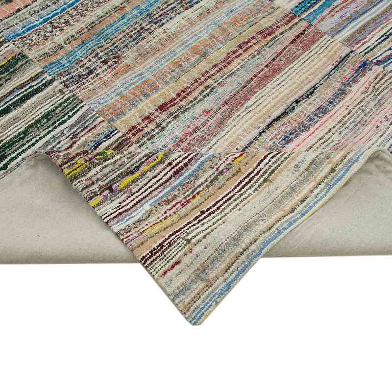 Multicolor Patchwork Kilim Rug - 9' 1" x 12' 8" (109" x 152") - K0058524