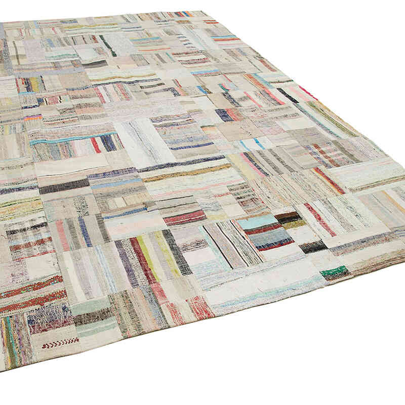 Patchwork Kilim Rug - 8'  x 11' 6" (96" x 138") - K0058564