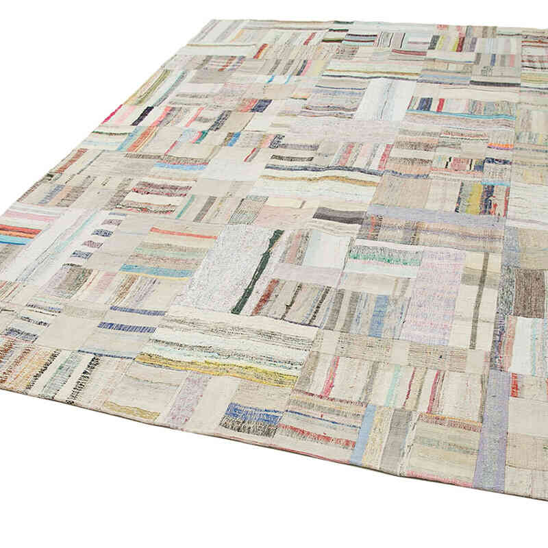 Patchwork Kilim Rug - 8'  x 11' 6" (96" x 138") - K0058564