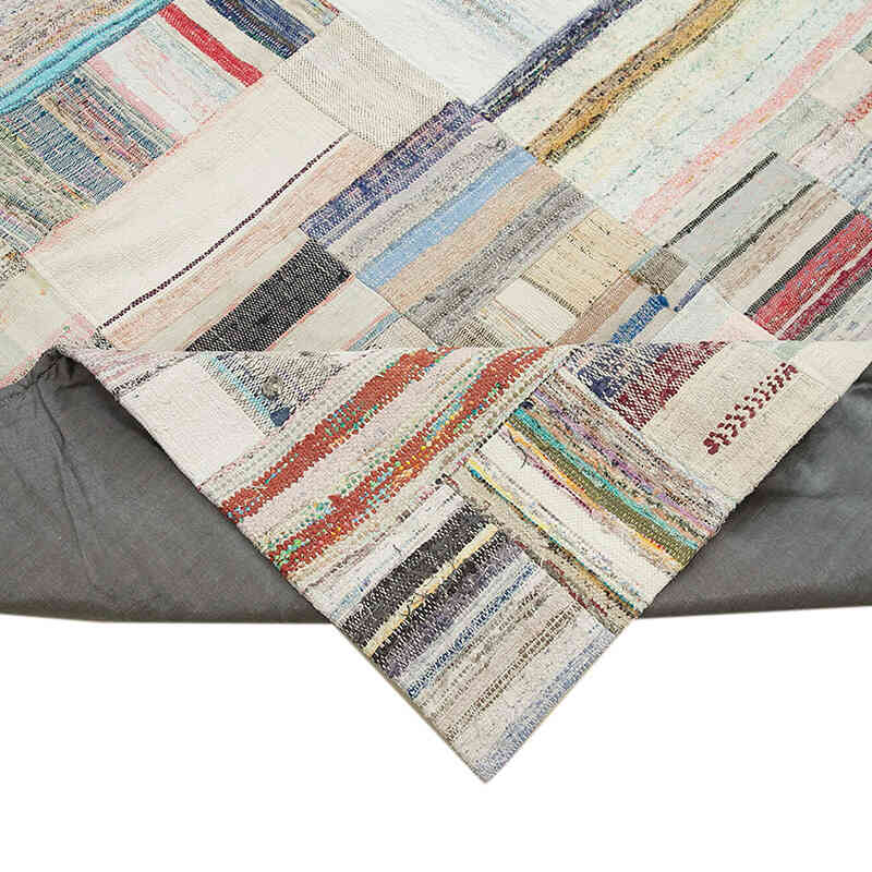 Patchwork Kilim Rug - 8'  x 11' 6" (96" x 138") - K0058564
