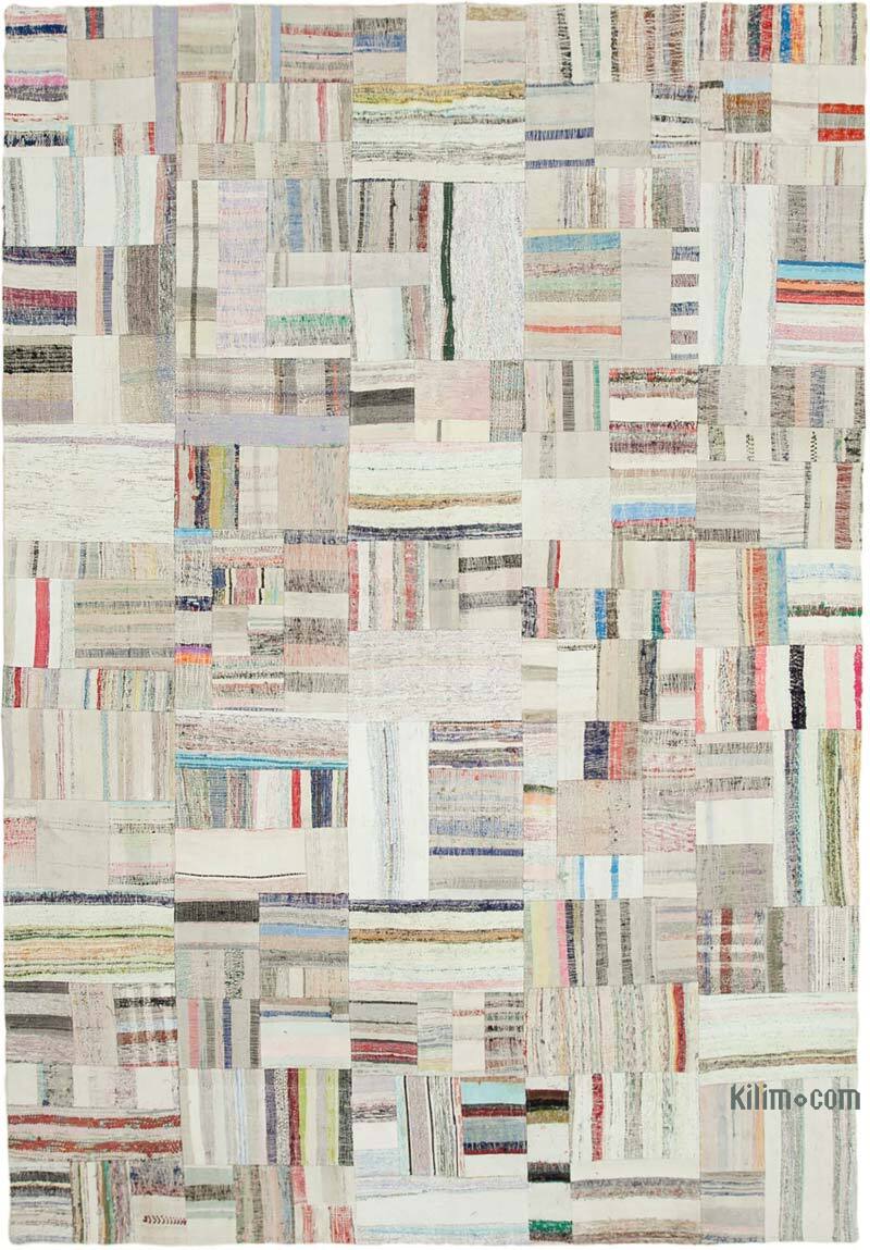 Patchwork Kilim Rug - 8'  x 11' 6" (96" x 138") - K0058564