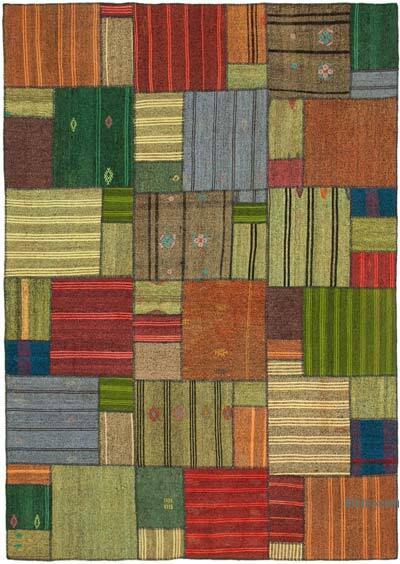 Patchwork Kilim Rug - 8' 2" x 11' 7" (98" x 139")