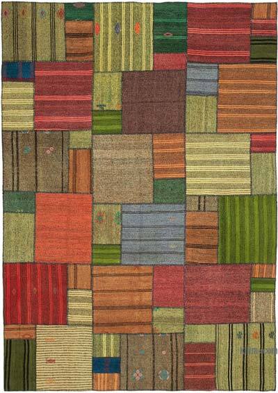 Patchwork Kilim Rug - 8' 2" x 11' 7" (98" x 139")