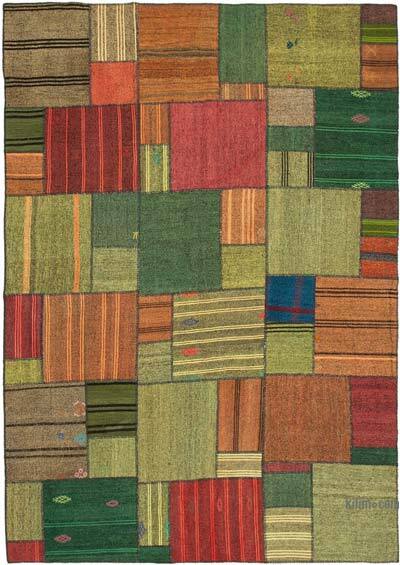 Patchwork Kilim Rug - 8' 2" x 11' 7" (98" x 139")