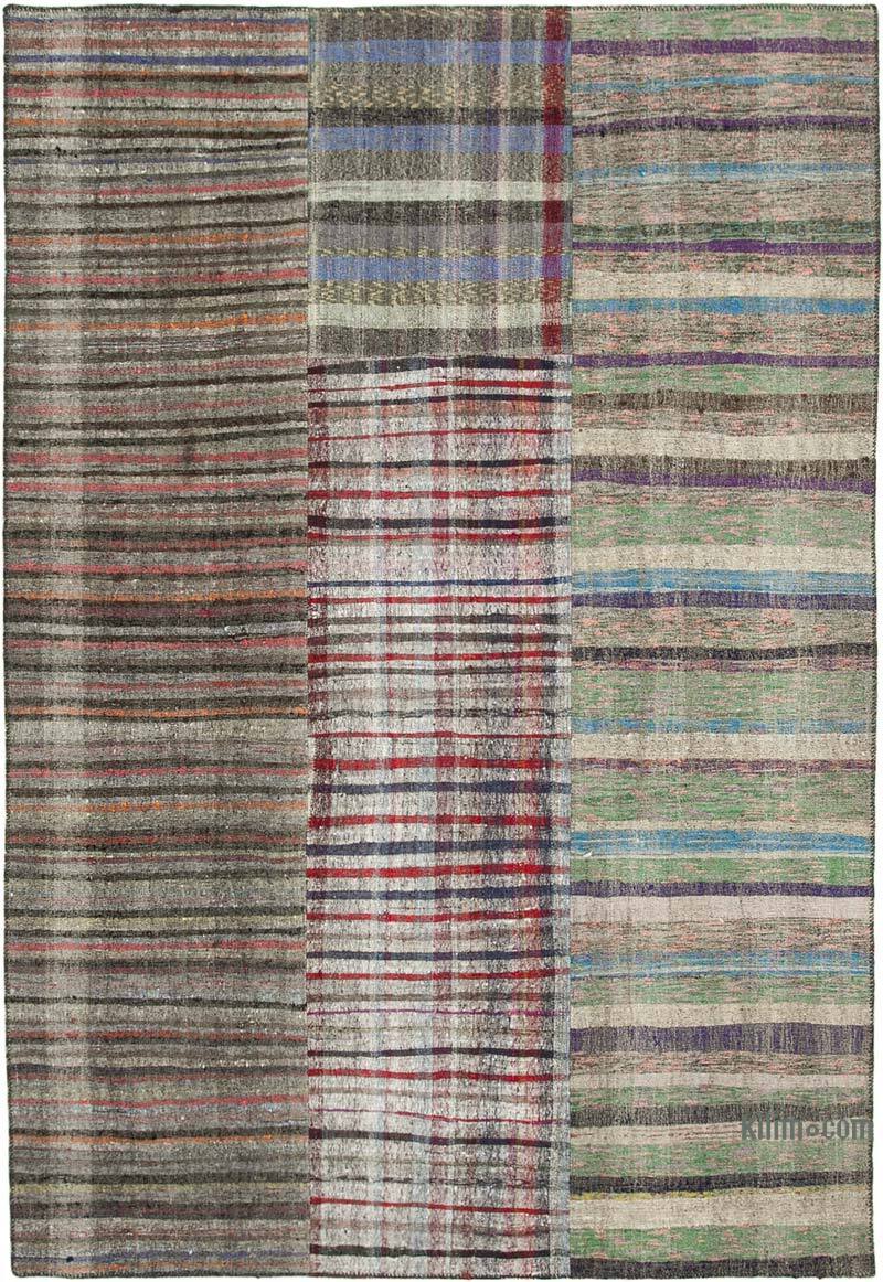 Patchwork Kilim Rug - 8' 2" x 11' 10" (98" x 142") - K0058575