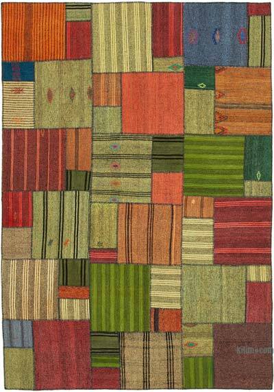 Anadolu Çaput Patchwork Kilim - 249 cm x 354 cm