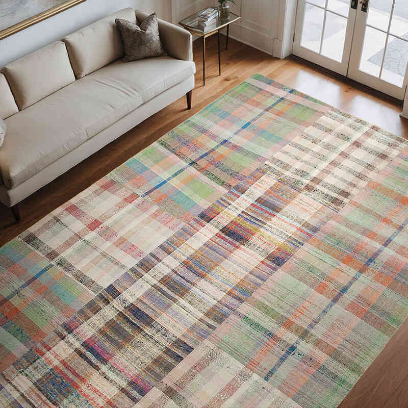 Alfombra Kilim De Retazos - 248 cm x 358 cm - K0058582