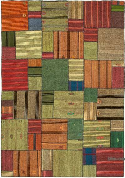 Anadolu Çaput Patchwork Kilim - 248 cm x 351 cm
