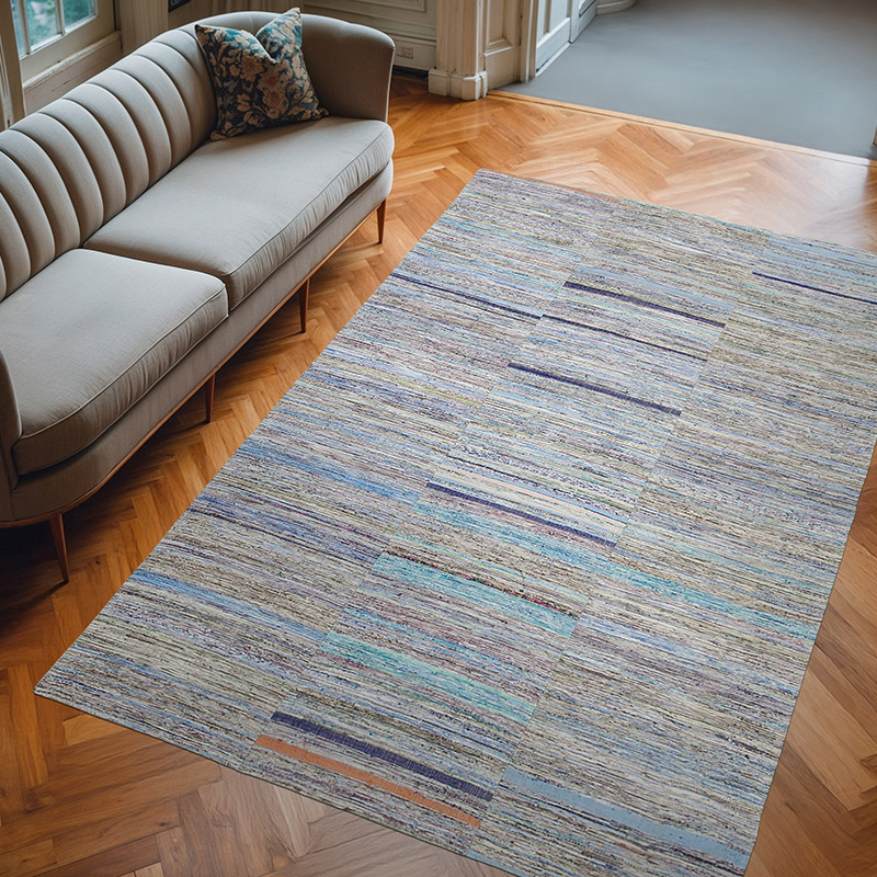 Patchwork Kilim Rug - 6' 6" x 9' 10" (78" x 118") - K0058599