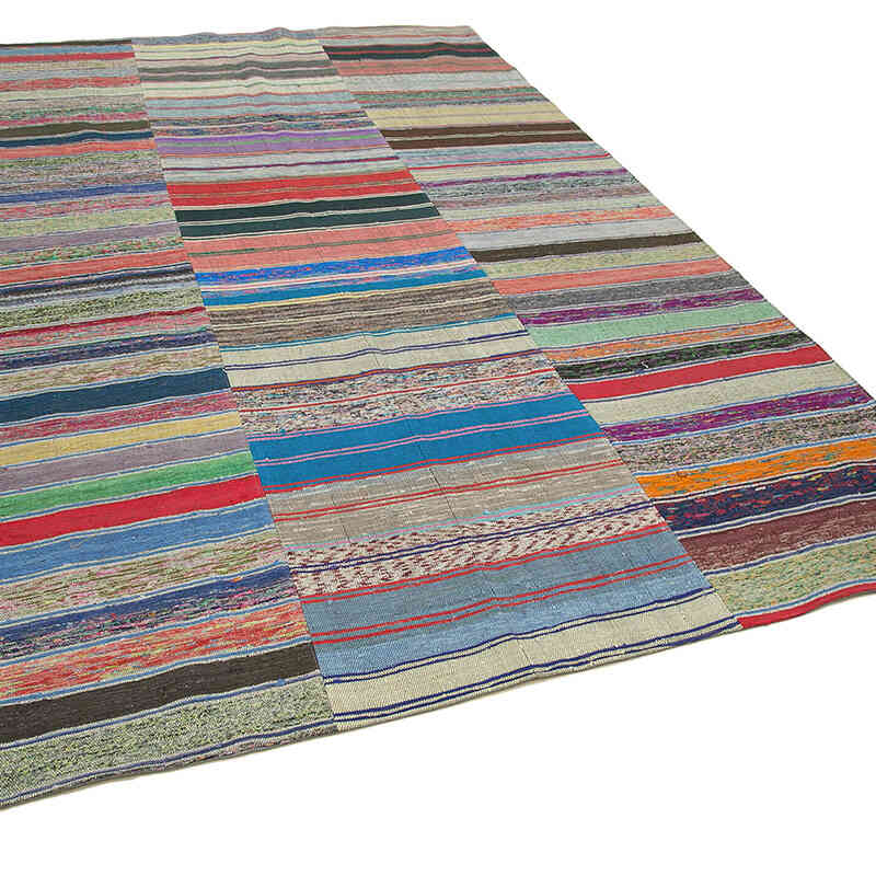 Alfombra Kilim De Retazos - 222 cm x 341 cm - K0058610
