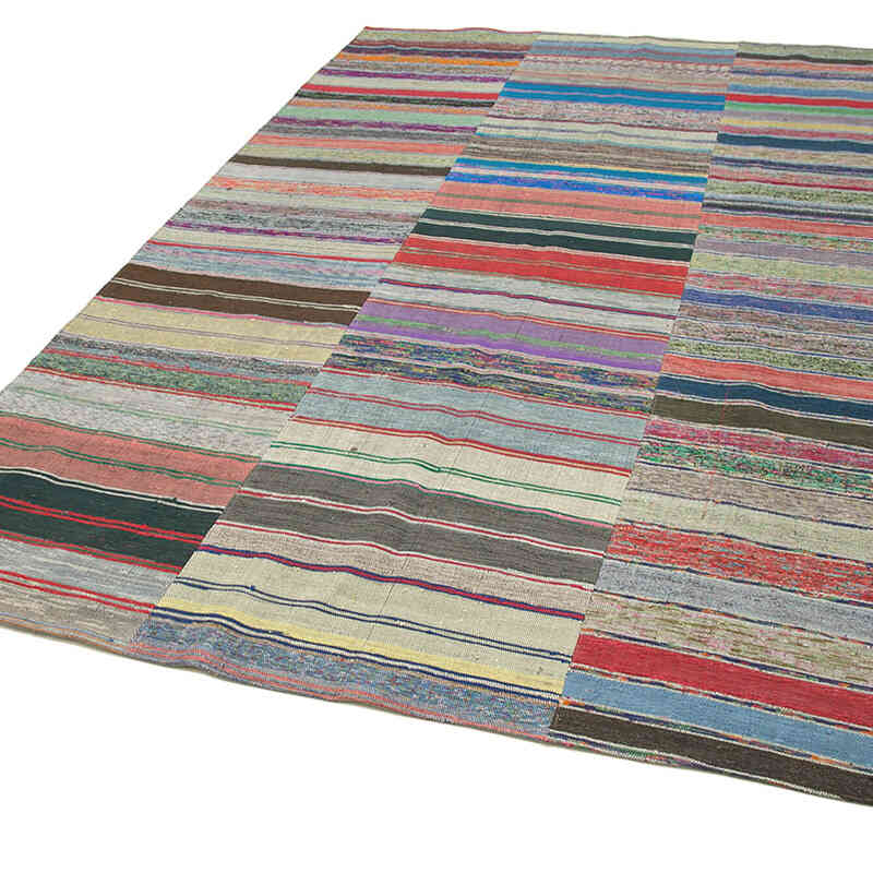 Alfombra Kilim De Retazos - 222 cm x 341 cm - K0058610