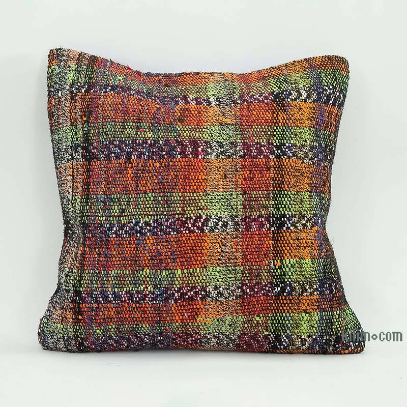 Kilim Pillow Cover - 1' 8" x 1' 8" (20" x 20") - K0058714