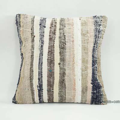 Kilim Pillow Cover - 1' 8" x 1' 8" (20" x 20")
