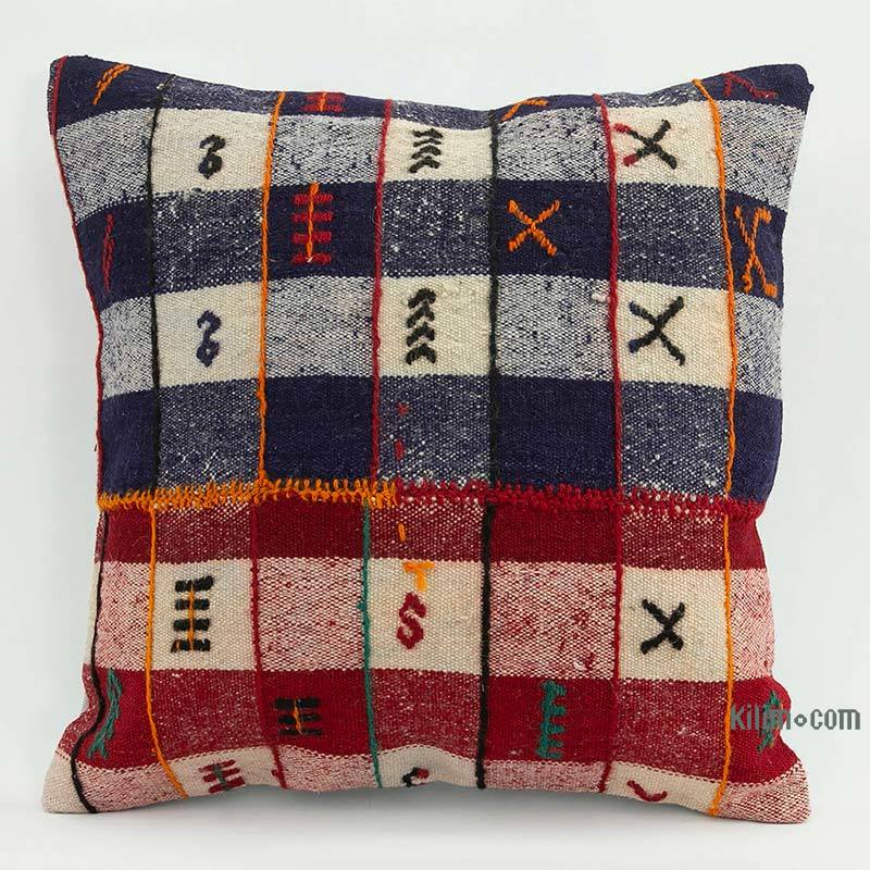 Kilim Pillow Cover - 1' 8" x 1' 8" (20" x 20") - K0058836