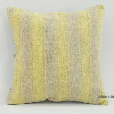 Kilim Pillow Cover - 1' 8" x 1' 8" (20" x 20")