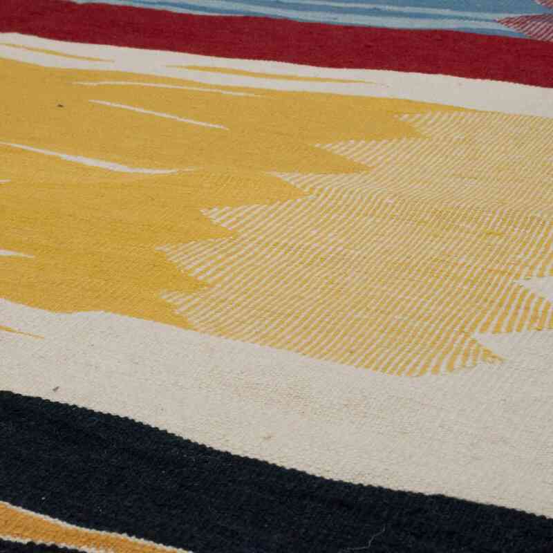 Multicolor Nueva Alfombra Turca Kilim - 193 cm x 281 cm - K0059013