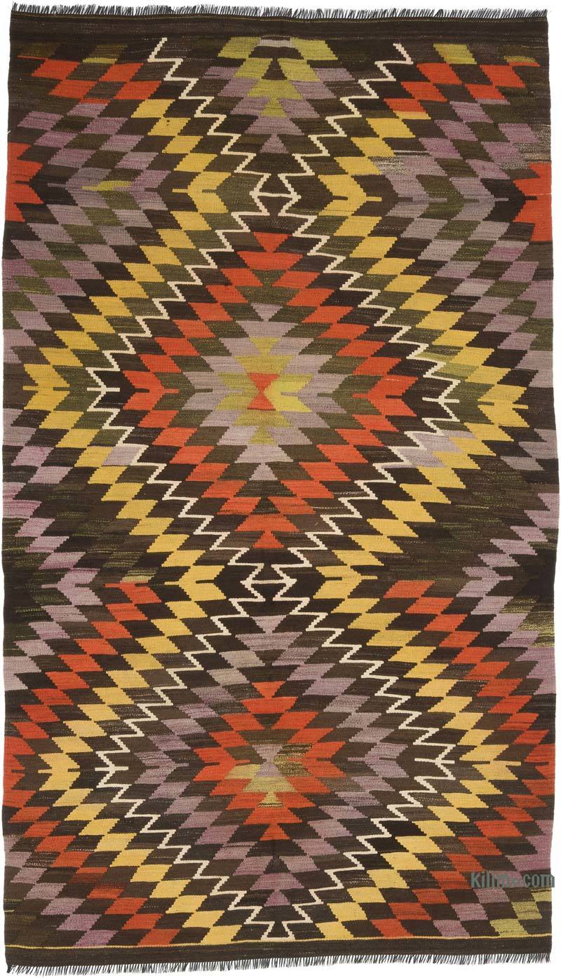 Multicolor Alfombra Vintage Mut Kilim - 185 cm x 320 cm - K0059207
