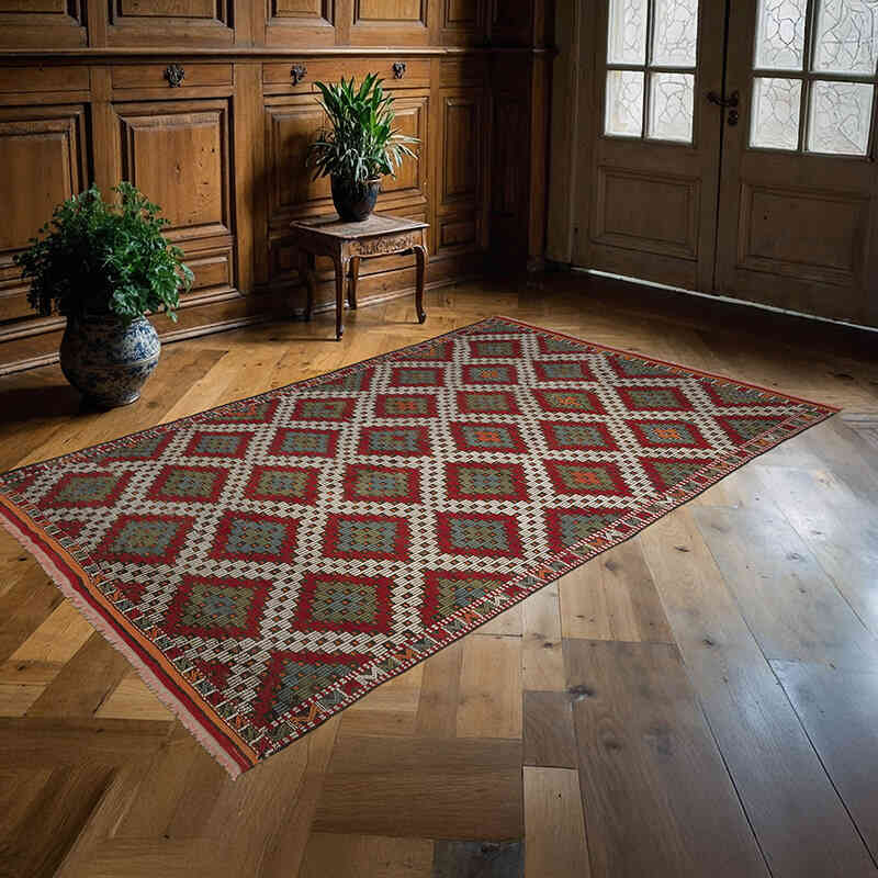 Multicolor Alfombra jijim Manisa Vintage - 165 cm x 265 cm - K0059234