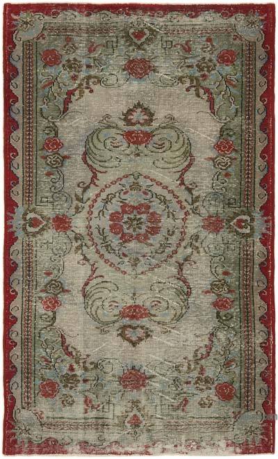 El Dokuma Vintage Halı - 173 cm x 286 cm