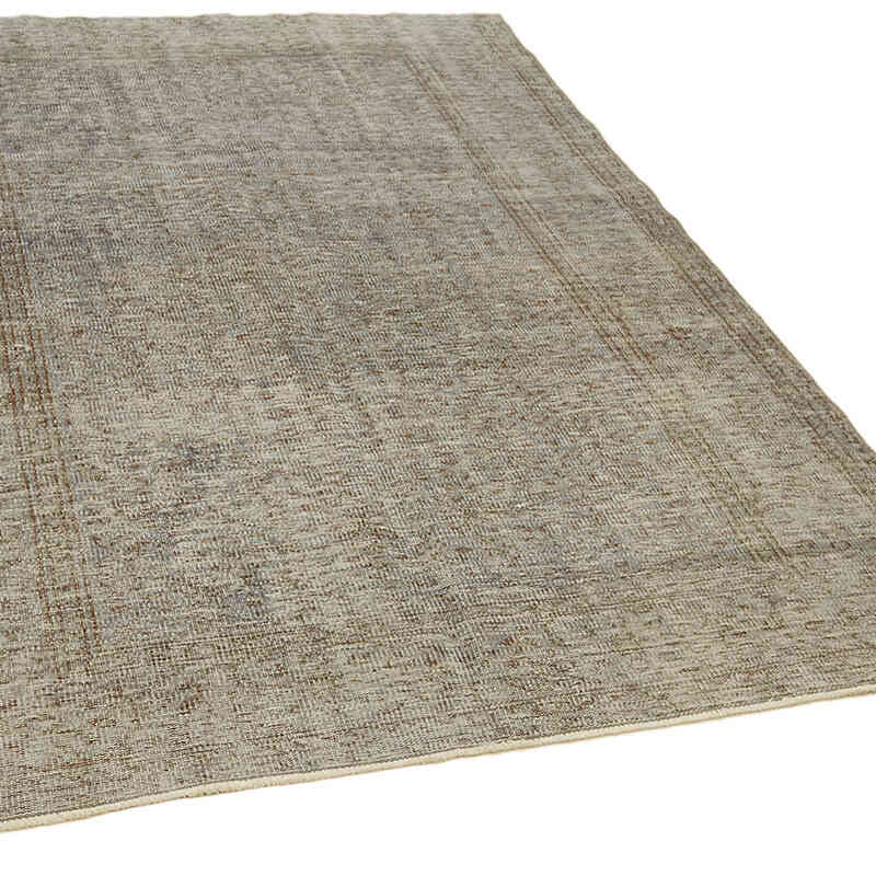 Lacivert Boyalı El Dokuma Anadolu Halısı - 157 cm x 235 cm - K0059280