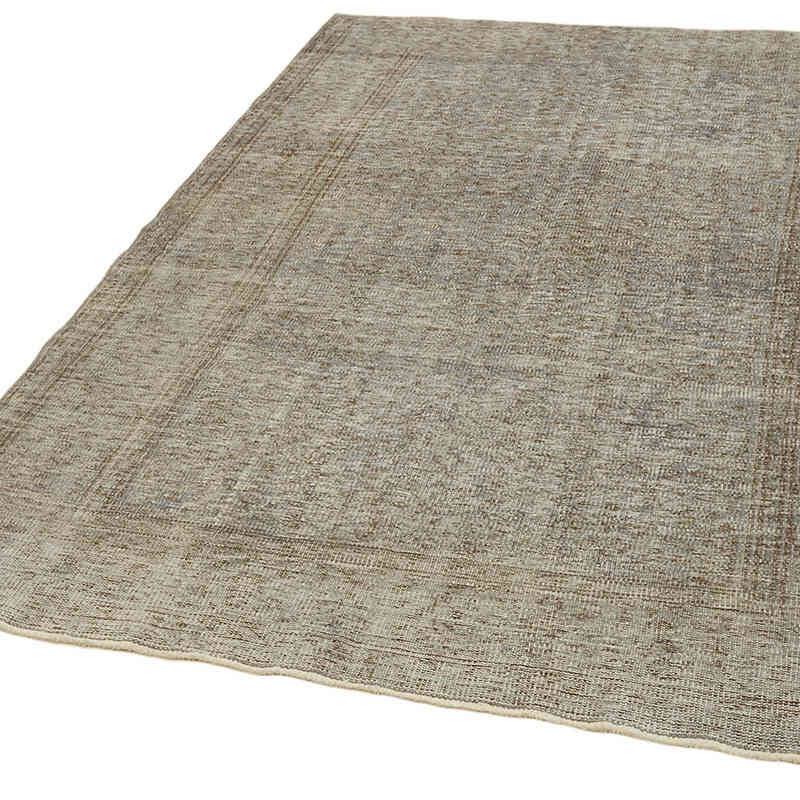 Lacivert Boyalı El Dokuma Anadolu Halısı - 157 cm x 235 cm - K0059280