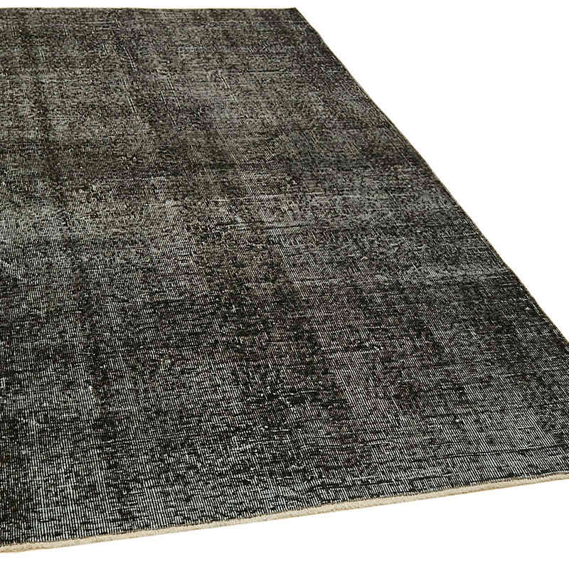 Over-dyed Vintage Hand-Knotted Turkish Rug - 4' 9" x 8' 6" (57" x 102") - K0059312
