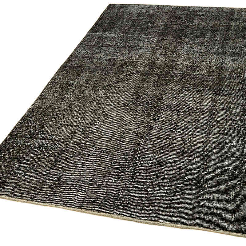 Over-dyed Vintage Hand-Knotted Turkish Rug - 4' 9" x 8' 6" (57" x 102") - K0059312