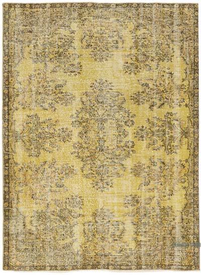 Boyalı El Dokuma Anadolu Halısı - 167 cm x 225 cm