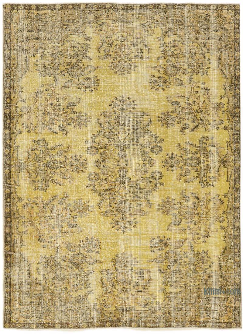 Boyalı El Dokuma Anadolu Halısı - 167 cm x 225 cm - K0059314