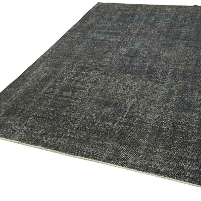Siyah Boyalı El Dokuma Anadolu Halısı - 186 cm x 284 cm - K0059334