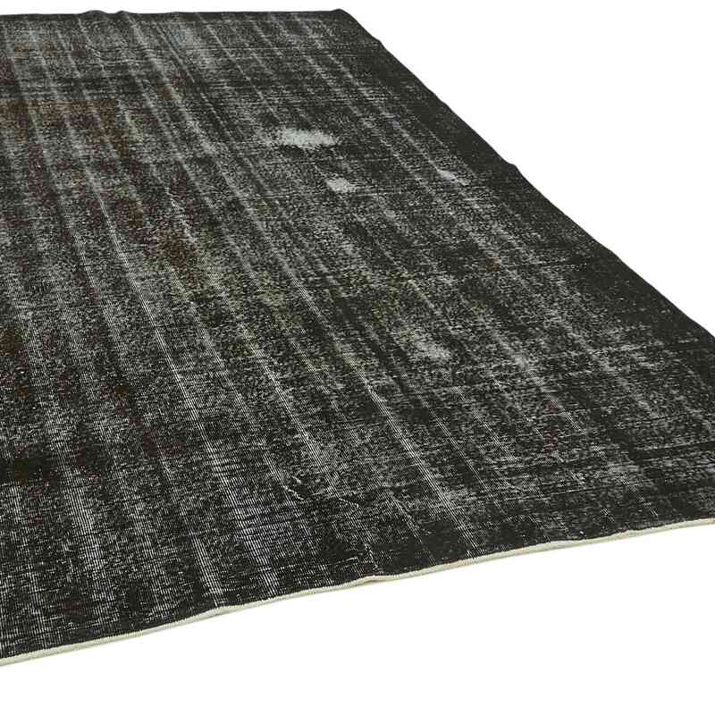 Over-dyed Vintage Hand-Knotted Turkish Rug - 6' 6" x 10'  (78" x 120") - K0059361