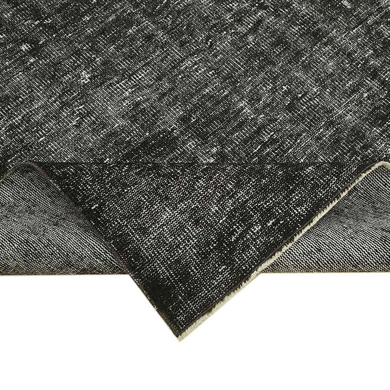 Siyah Boyalı El Dokuma Anadolu Halısı - 163 cm x 283 cm - K0059378