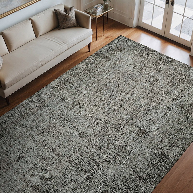 Alfombra Turca Vintage Sobre-teñida - 220 cm x 326 cm - K0059389