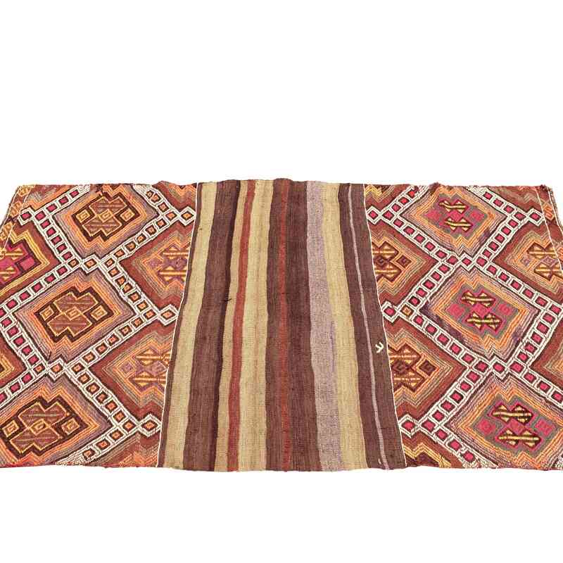 Vintage Bayburt Kilim Rug - 3' 3" x 5' 3" (39" x 63") - K0059477