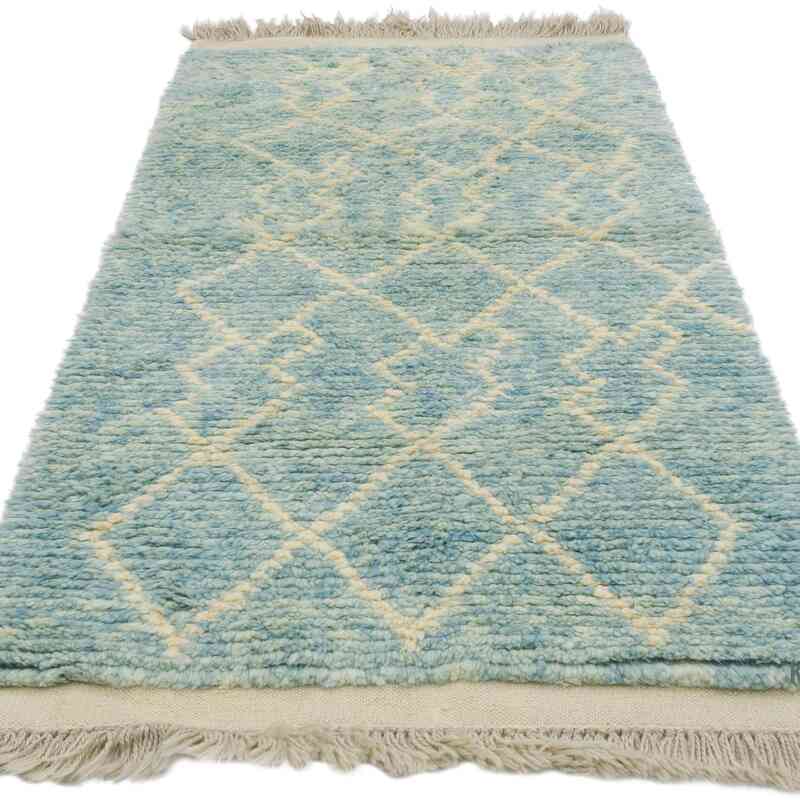 Yeni Fas Stili El Dokuma Tulu - 98 cm x 203 cm - K0059503