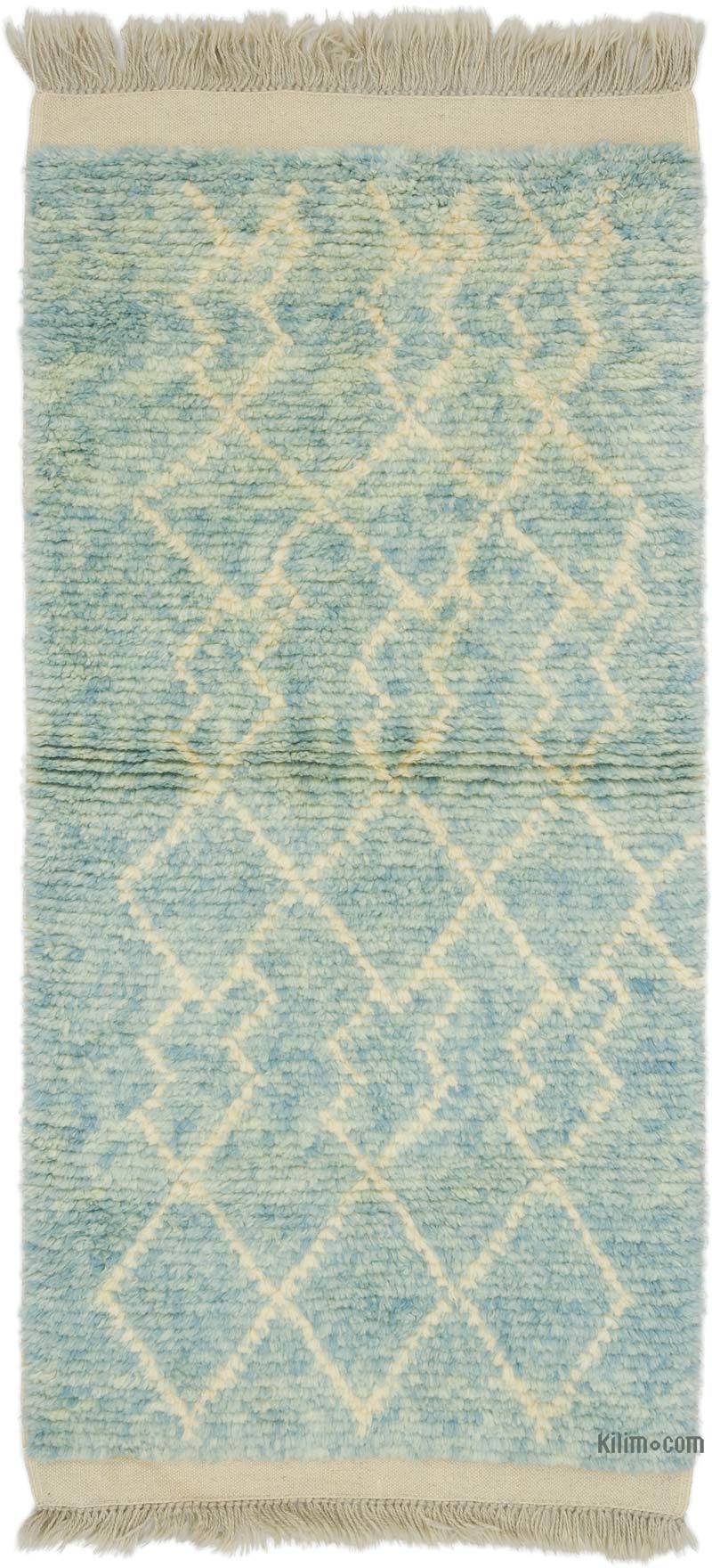 Yeni Fas Stili El Dokuma Tulu - 98 cm x 203 cm - K0059503