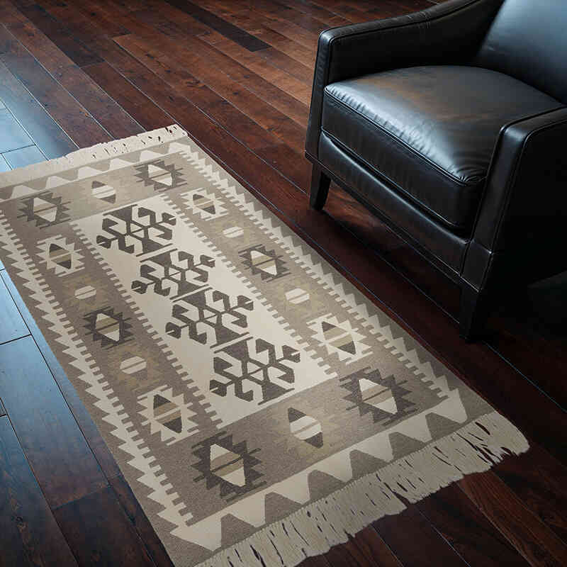Nueva Alfombra Turca Kilim - 110 cm x 171 cm - K0059506