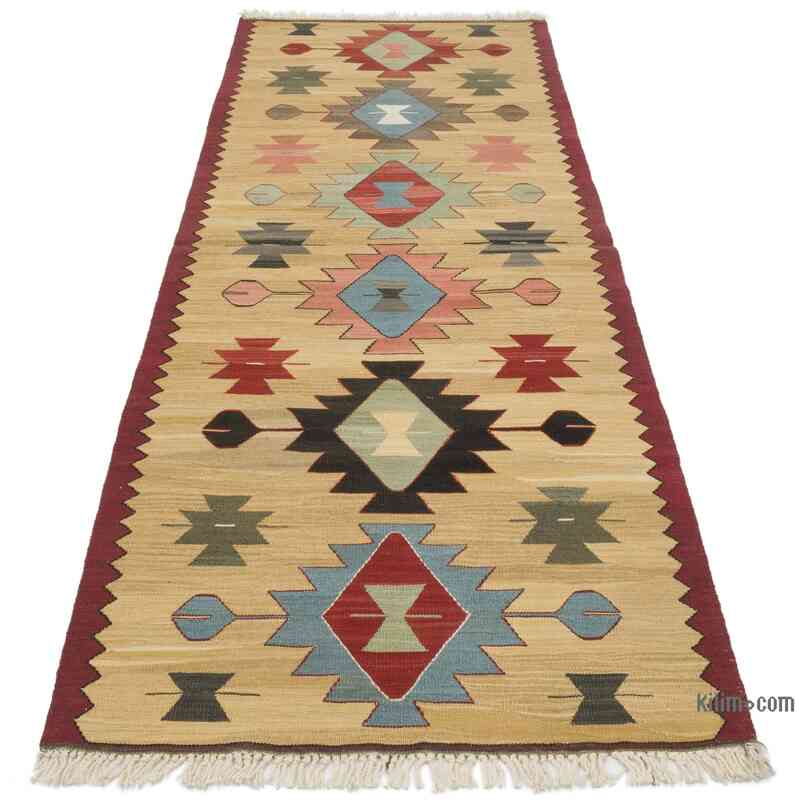 Yeni Kök Boya El Dokuma Yolluk Kilim - 75 cm x 211 cm - K0059521