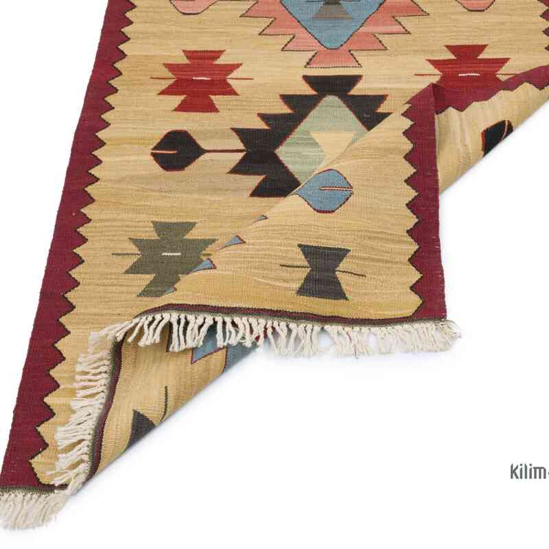 Yeni Kök Boya El Dokuma Yolluk Kilim - 75 cm x 211 cm - K0059521