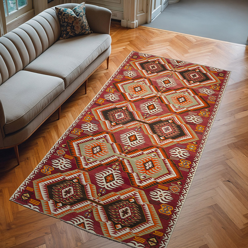 Alfombra Vintage Mut Kilim - 159 cm x 304 cm - K0059535