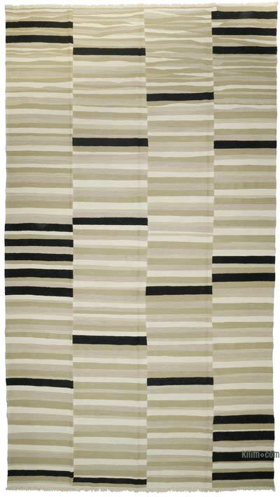 New Handwoven Turkish Kilim Rug - 9' 1" x 16' 1" (109" x 193")