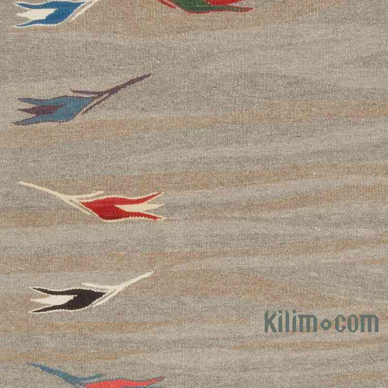 New Handwoven Turkish Kilim Rug - 4'  x 5' 10" (48" x 70") - K0059548