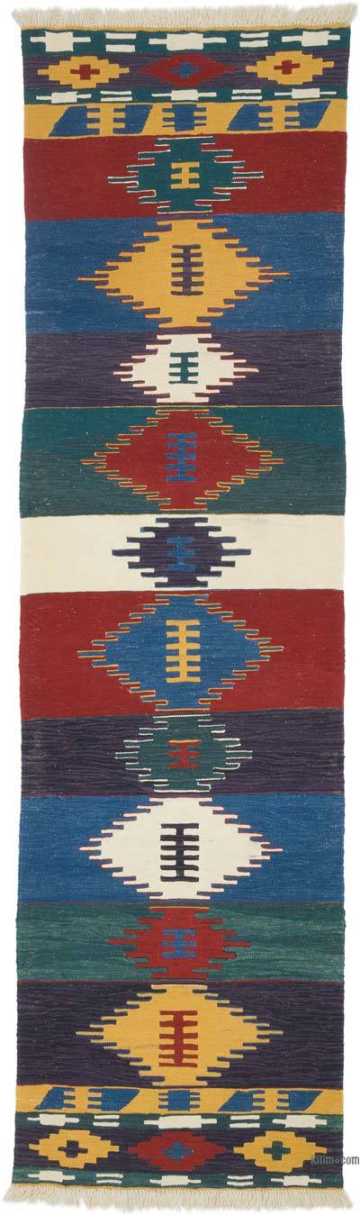 Yeni Kök Boya El Dokuma Yolluk Kilim - 87 cm x 306 cm